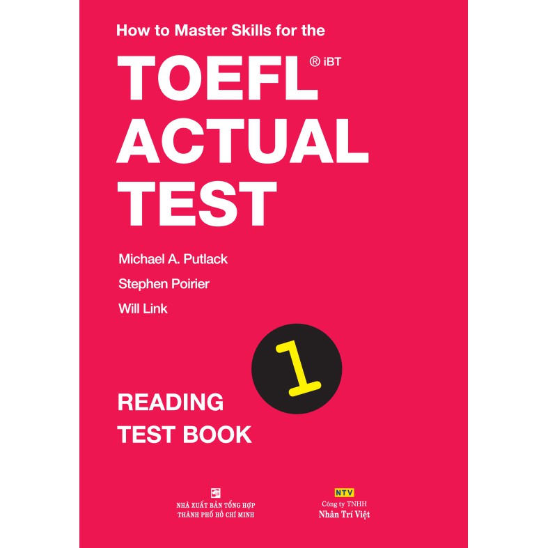 Sách - How to Master Skills for the TOEFL iBT Actual Test: Reading Test Book 1