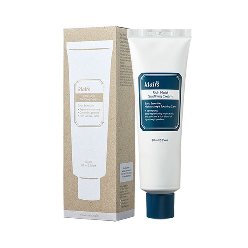 Kem dưỡng Dear Klairs Rich Moist Soothing Cream 80ml LS