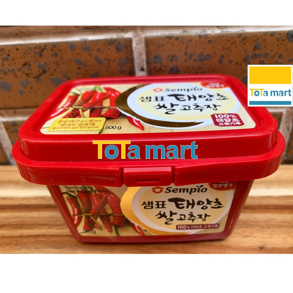 Tương ớt Hàn Quốc GOCHUJANG SEMPIO hộp 500g, 170g. Chính hãng.