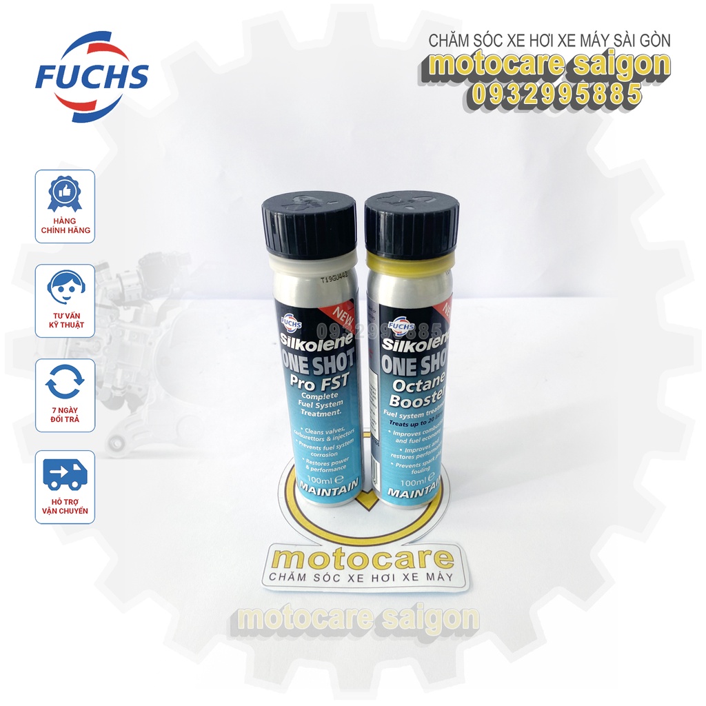 Phụ gia vệ sinh hệ thống nhiên liệu Fuchs Silkoelen Pro FST