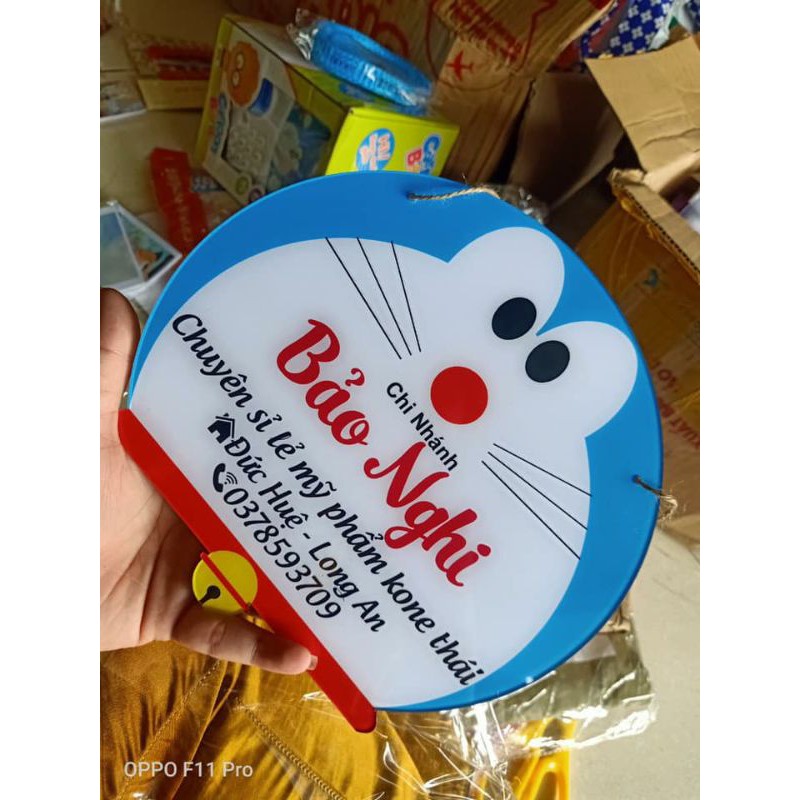 bảng hiệu shop mica 30×40cm