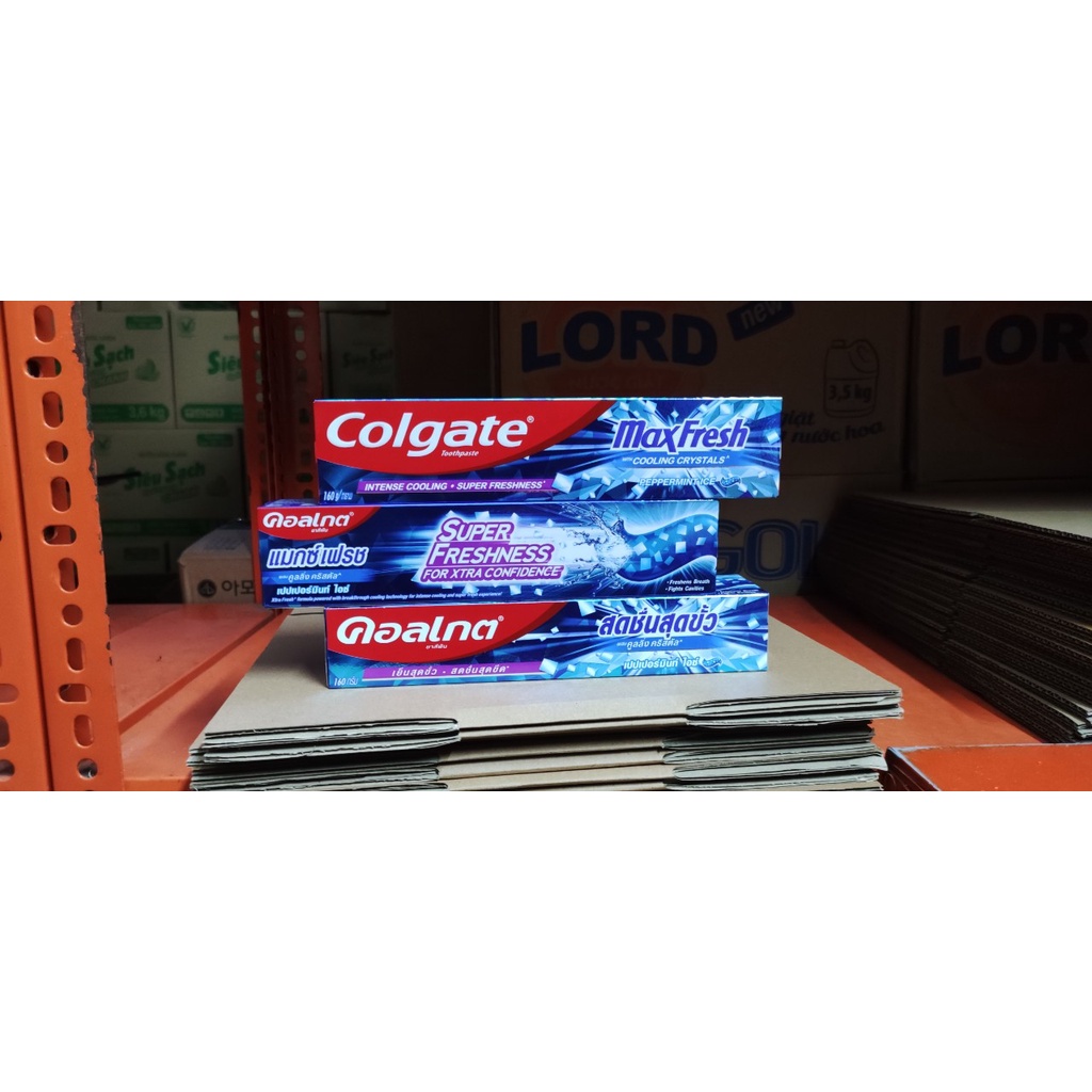 Kem đánh răng Colgate Maxfresh Thái Lan 160g - hàng nội địa 100%