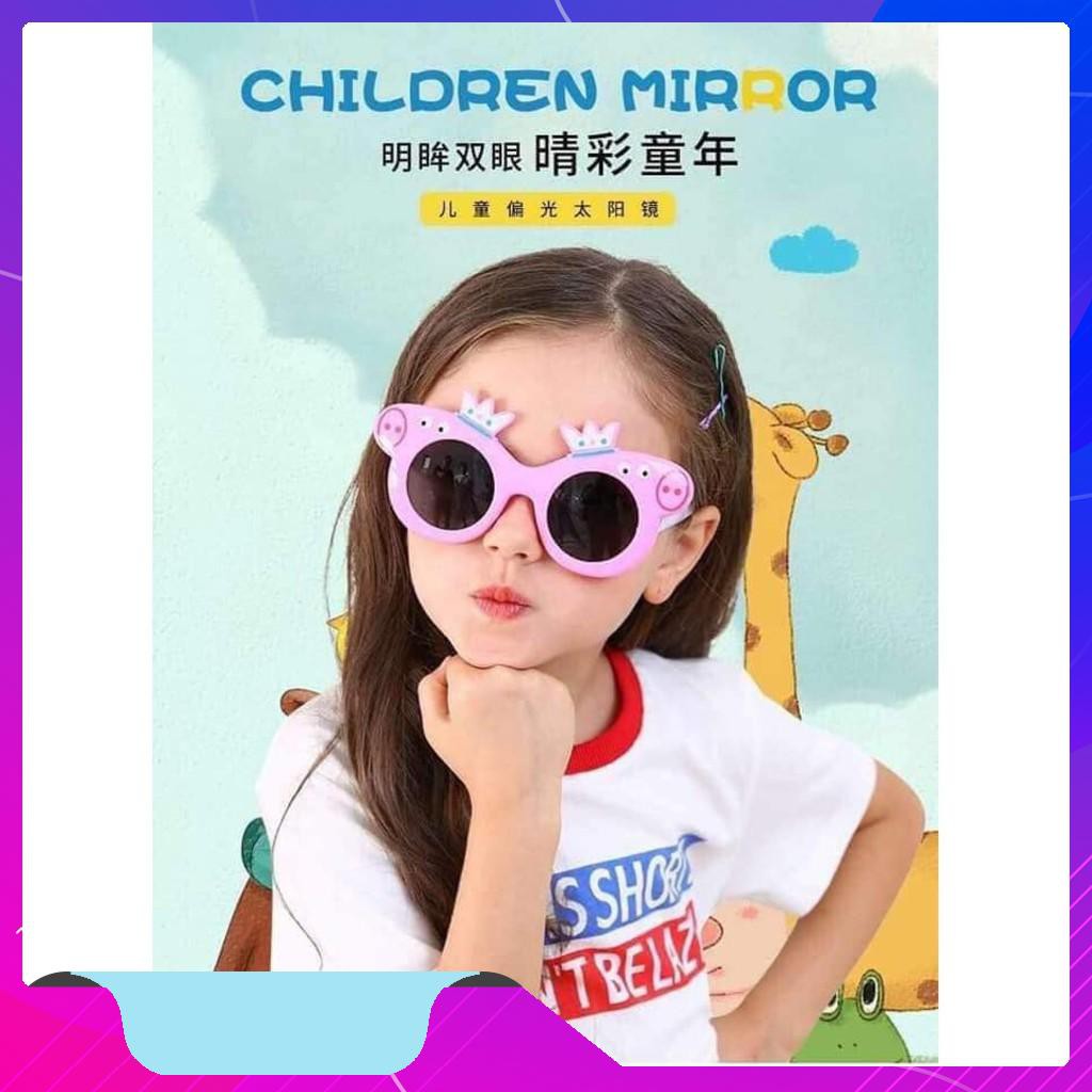 {Rẻ Nhất} Kính chống nắng heo peppa cho bé