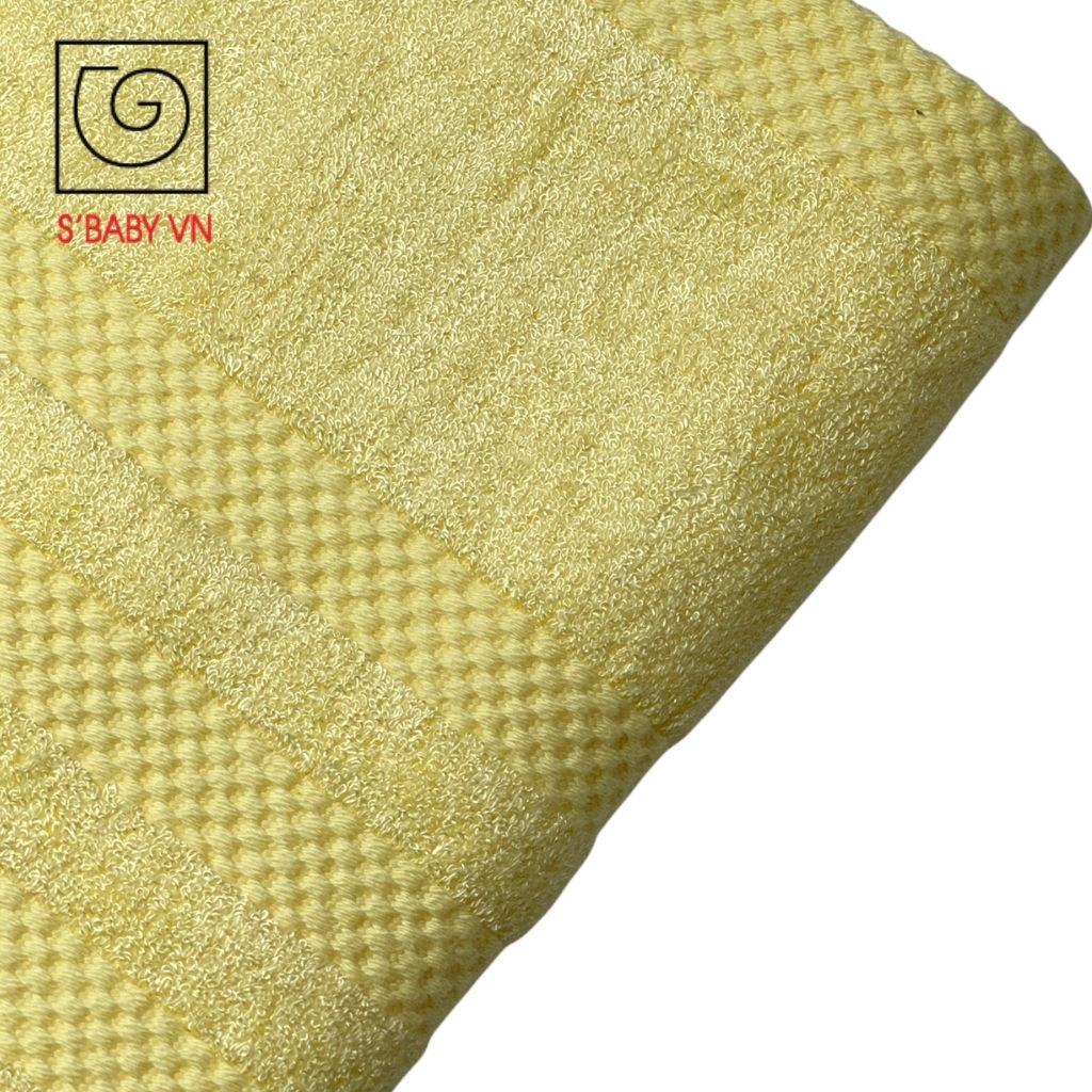 Khăn Tắm Sợi Tre S'BABY 70x130cm Theo Tiêu Chuẩn Xuất Nhật, An Toàn Cho Da - 8936137960158