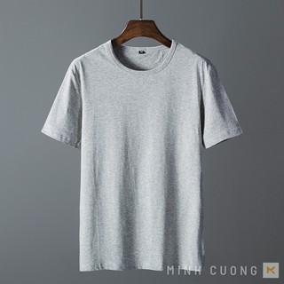 Áo thun nam cổ tròn dáng ôm dáng cực hot mùa hè, cotton co giãn siêu mát - ACT