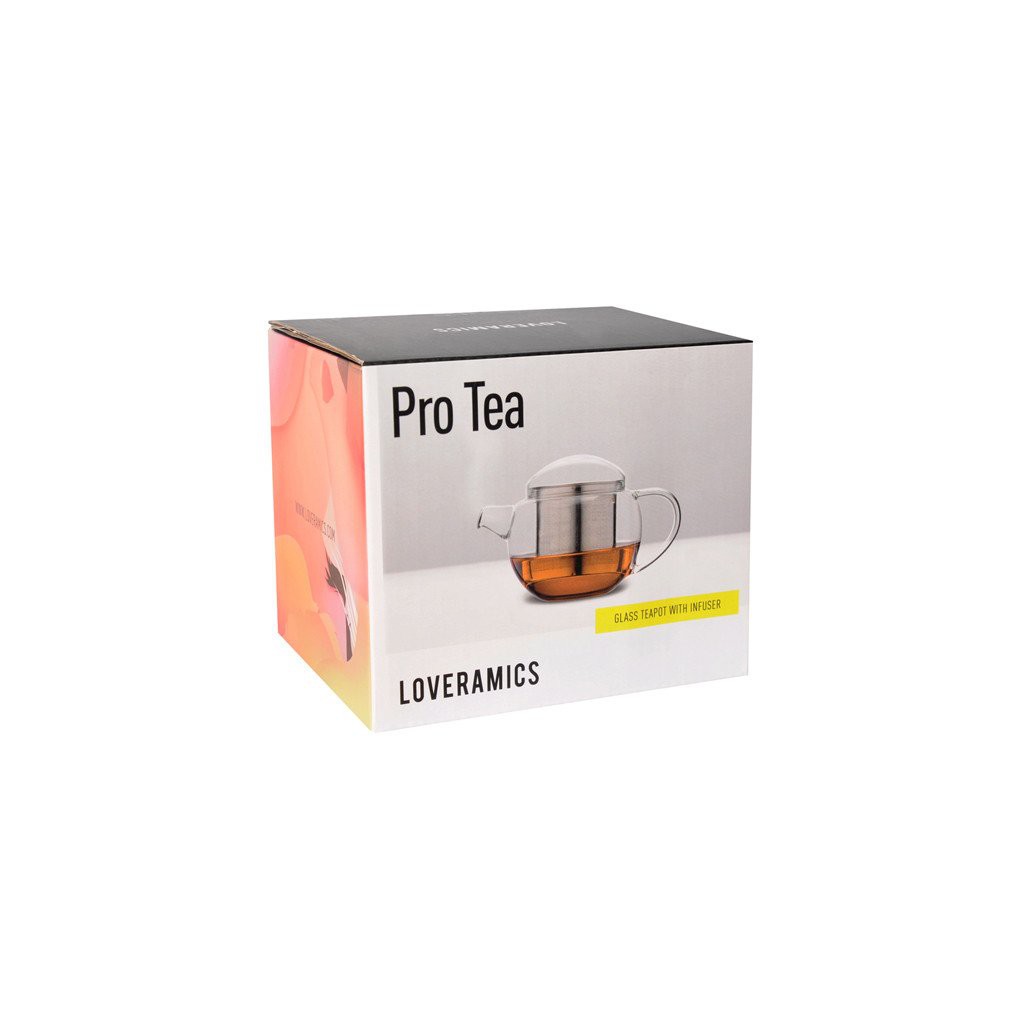 Bình Trà Thủy Tinh 400ml Pro Tea Kèm Lõi Lọc - Loveramics