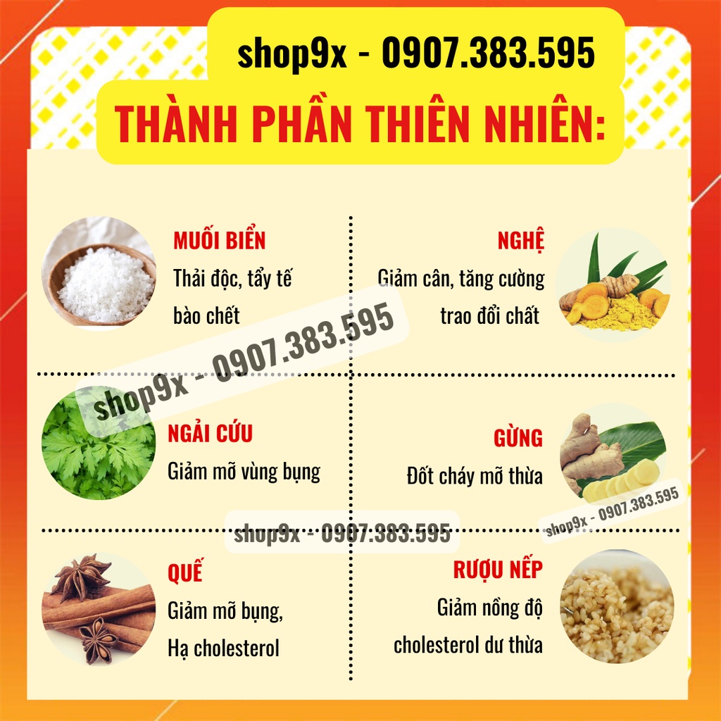 Combo Sau Sinh: Muối Thảo Dược + Rượu Gừng & Nghệ Hạ Thổ 3 Năm + Tặng Đai Quấn Cho Mẹ Sau Sinh I'm Nature