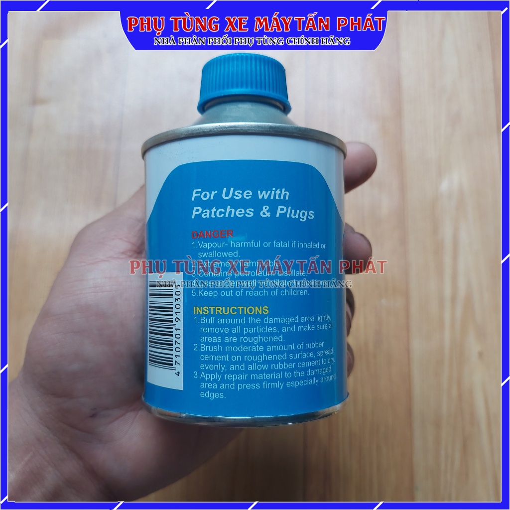 Keo Pax Lọ 250ml Vá Săm Lốp Vỏ Ô Tô Xe Máy Cao Cấp Hãng Tawan– Đài loan Vá Lốp Không Săm