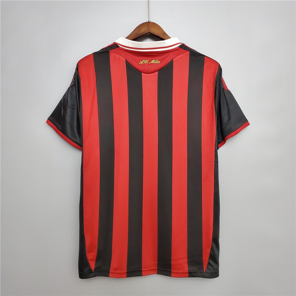 Áo Bóng Đá Đội Tuyển Milan 09-10 Phong Cách Retro