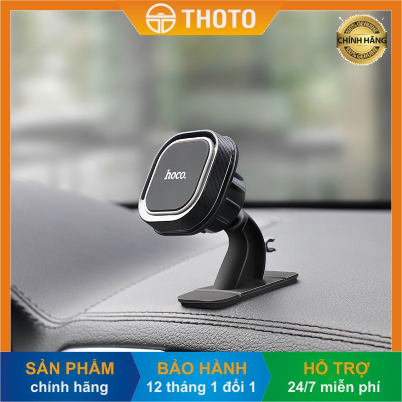 [Thoto Shop] Giá đỡ điện thoại HOCO CA53 đế hít nam châm, gắn trên tablo ô tô/ bàn làm việc - hàng chính hãng