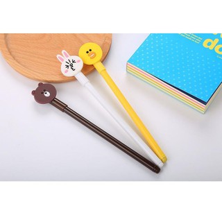 Bút gel nước hình gấu, thỏ, vịt