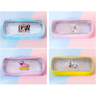 Hộp bút bangtan army trong HBTI5 in hình idol thần tượng hộp bút dễ thương