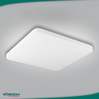 Đèn led ốp trần mặt vuông 24W Kosoom