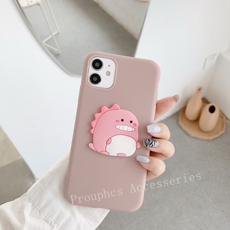 Ốp Điện Thoại TPU Mềm Hình Khủng Long Cho Vivo V2066 1820 1920 1811 1806 1603 1610 1606 1609 1719