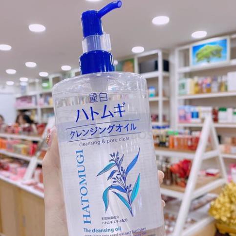 Dầu tẩy trang Hatomugi 500ml chiết xuất ý dĩ hàng Nhật nội địa - KONNICHIWA | BigBuy360 - bigbuy360.vn