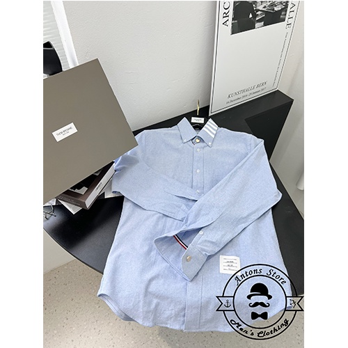 Sơ Mi Thom Browne 4 Vạch Cổ
