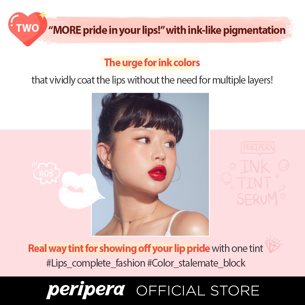 Son Môi Peripera Ink Tint Serum 4g Dưỡng Ẩm Lâu Trôi | BigBuy360 - bigbuy360.vn