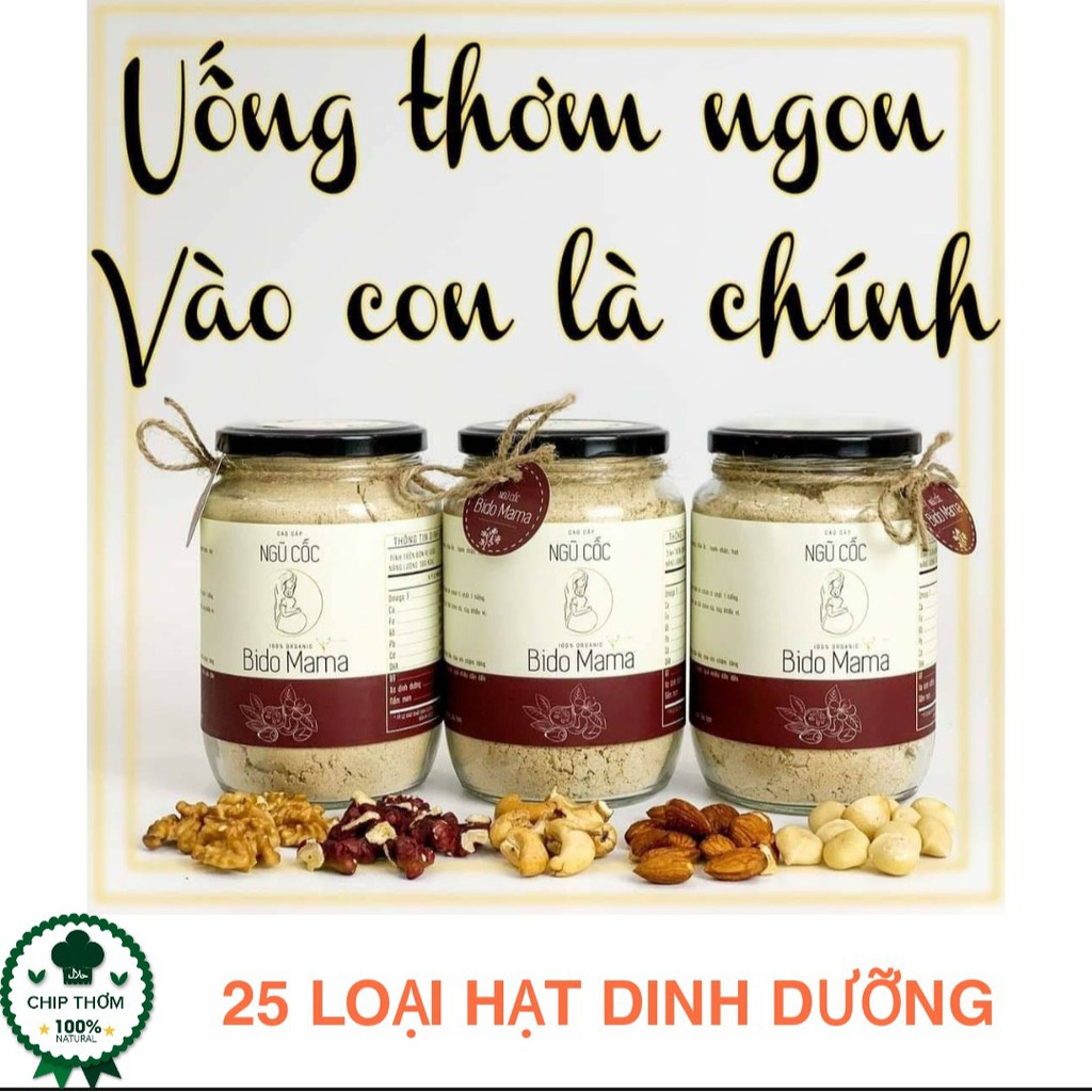 Combo 2 Hộp Ngũ Cốc Mẹ Bầu BiDo MaMa