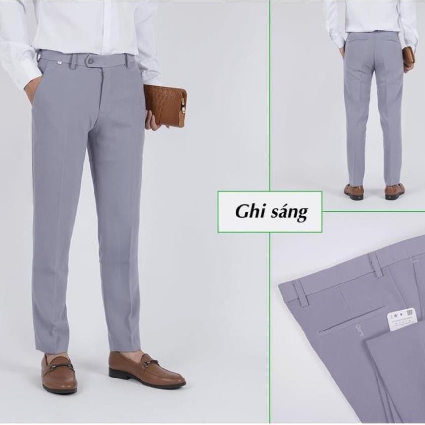 Quần tây nam quần âu nam vải tuyết dáng slimfit co giãn nhẹ giá rẻ chất lượng tốt | BigBuy360 - bigbuy360.vn