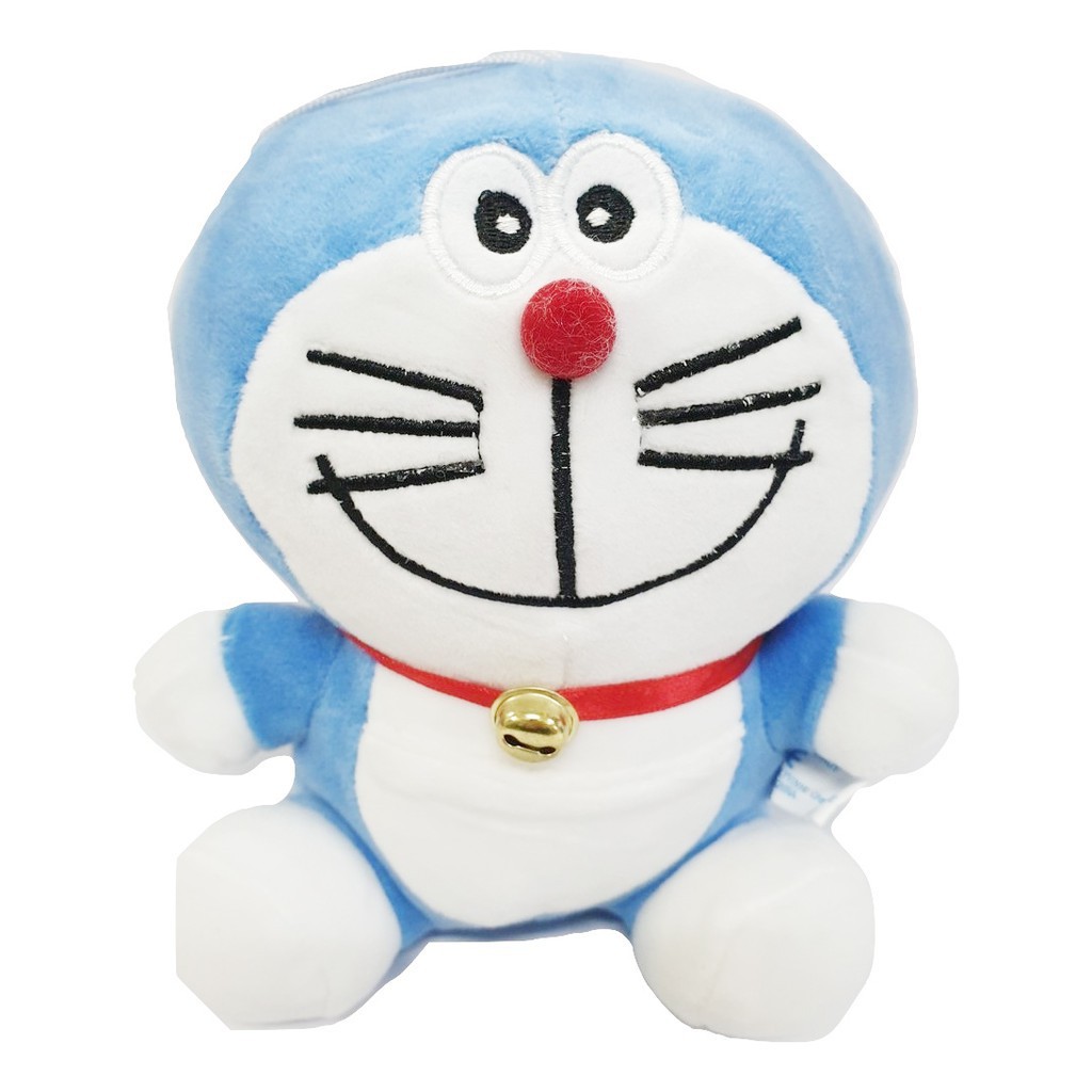 Gấu bông hình chú mèo máy Doremon 20 cm màu xanh dương hàng VNXK - Gấu bông Kagonk cao cấp