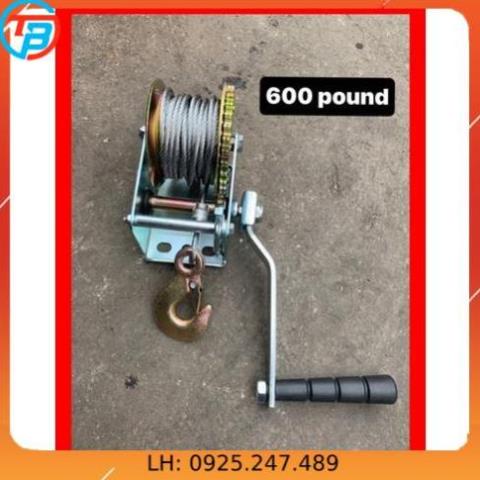 [GIÁ SỈ] Tời Quay Tay - Tời Cáp[SIÊU RẺ]  - Cáp Thép Thái Bình Vina