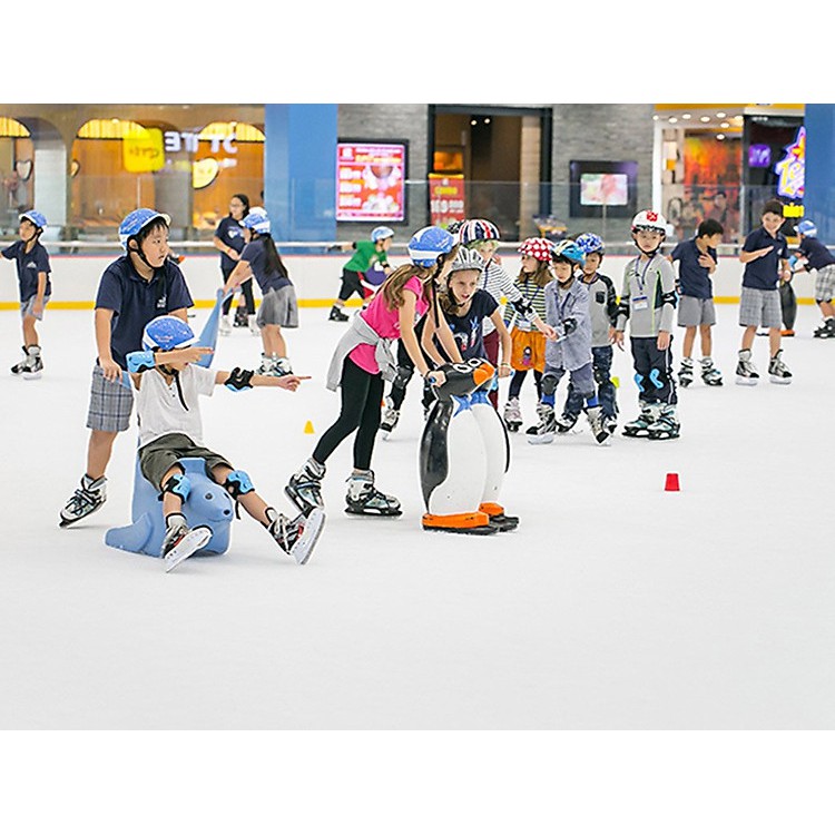 HCM [E-Voucher] Vé vào cửa trẻ em, người lớn từ 140cm tại Sân băng Vincom Ice Rink Landmark 81 - Áp dụng thứ 7, chủ nhật