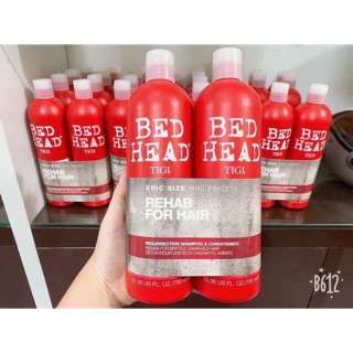 Set gội xả TiGi đỏ
