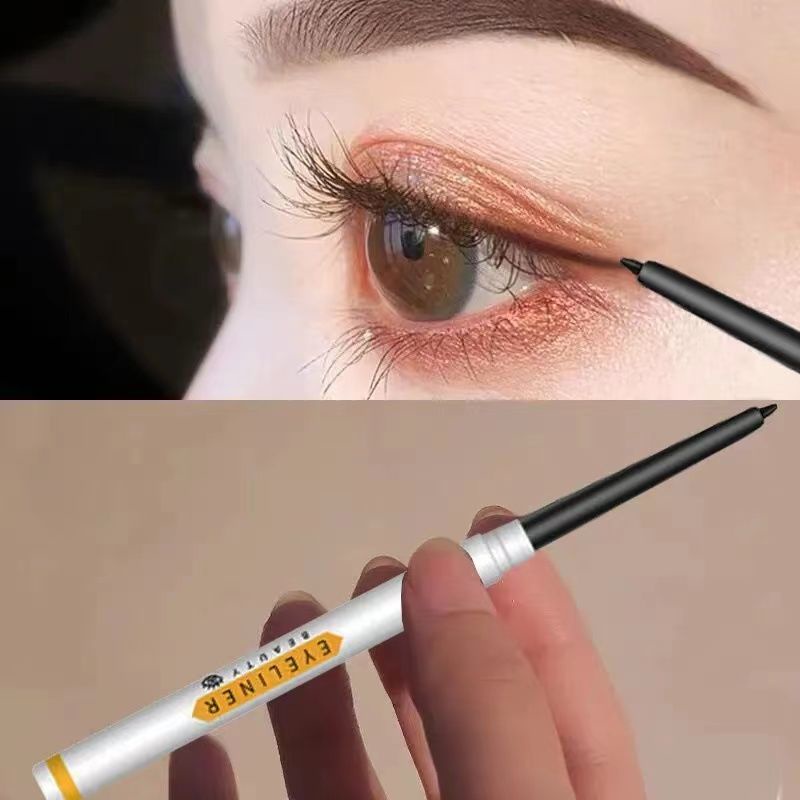 Bút Kẻ Mắt Dạng Gel Hai Đầu Chống Nước Chống Mồ Hôi Không Lem Lâu Trôi Dành Cho Người Mới Bắt Đầu Xiao Auding