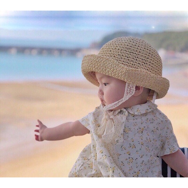 [ HÀNG LOẠI 1 ]  Nón Cói Mềm Cho Bé Đi Biển