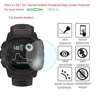 Kính cường lực bảo vệ mặt đồng hồ Garmin Instinct/ Fenix 5S/ Fenix 5/ Fenix 5X