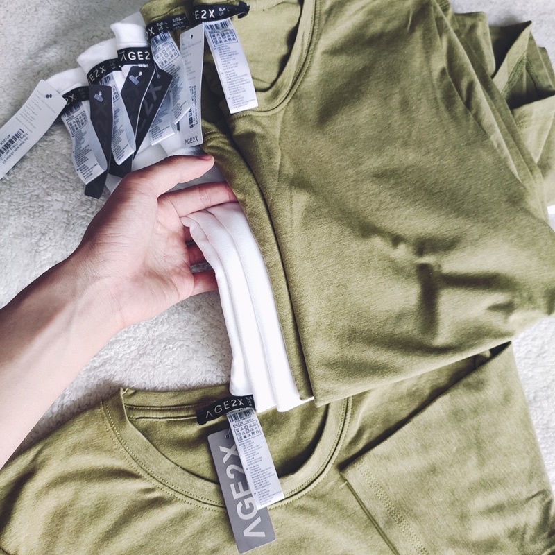 TOP 5 Màu ÁO THUN TRƠN Nam AGE2X | BigBuy360 - bigbuy360.vn