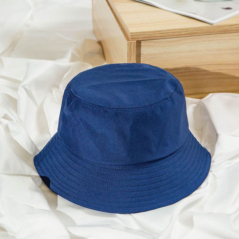 Mũ Tai Bèo Mùa Hè Màu Trơn Cho Nữ Mũ Panama Ngư Dân Ngoài Trời Cho Nam Mũ Hip Hop Cotton Phi Giới Tính Mũ Che Nắng Thường Ngày