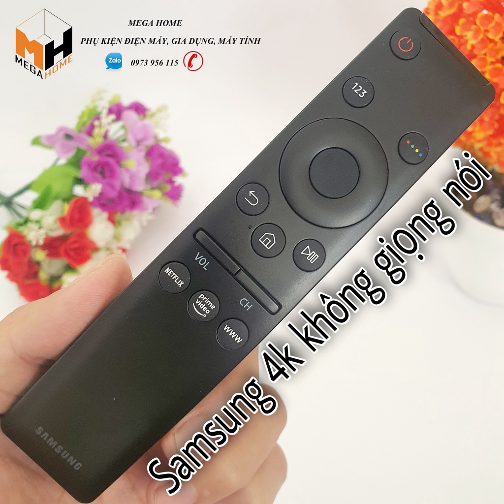 [PHÍM MỀM]Điều khiển tivi samsung 4k, remote tivi samsung smart hàng loại 1