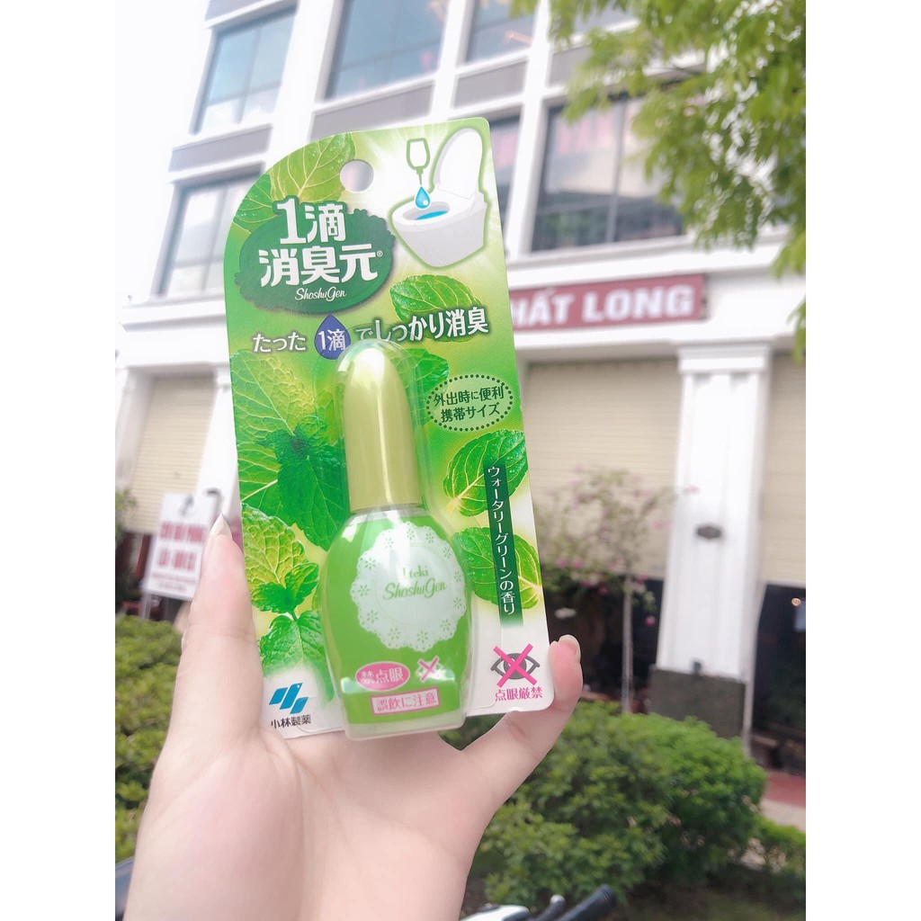 Nước nhỏ thơm bồn cầu Kobayashi Shoshugen Nhật Bản 20ml