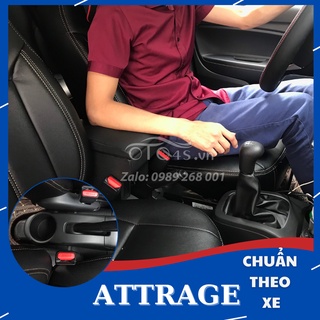 Hộp tỳ tay Attrage Kibbet - Bản nâng cấp V2 - loại 1490 thiết kế liền khối tích hợp cổng sạc USB  - OTO4S