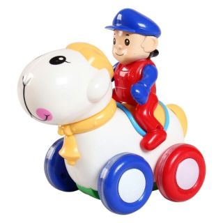 Xe đà chú bé cưỡi  thú