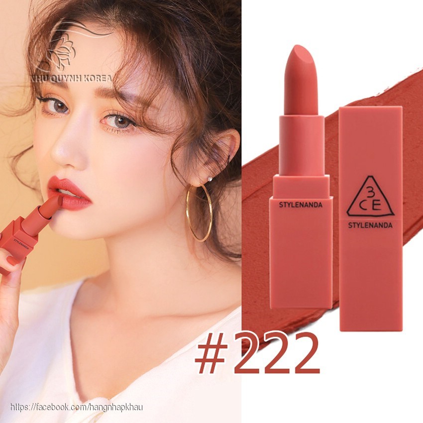 Son Thỏi 3CE Recipe Lip Color