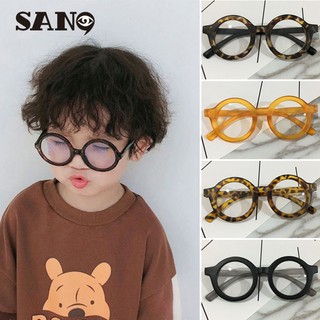 Kính mắt tròn trẻ em thời trang Hàn Quốc Khung kính trẻ em dành cho trẻ em