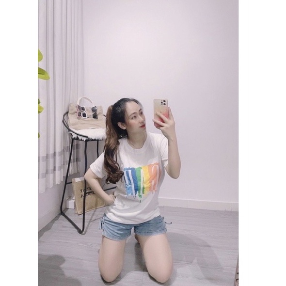 ÁO THUN GIẤY FOM RỘNG