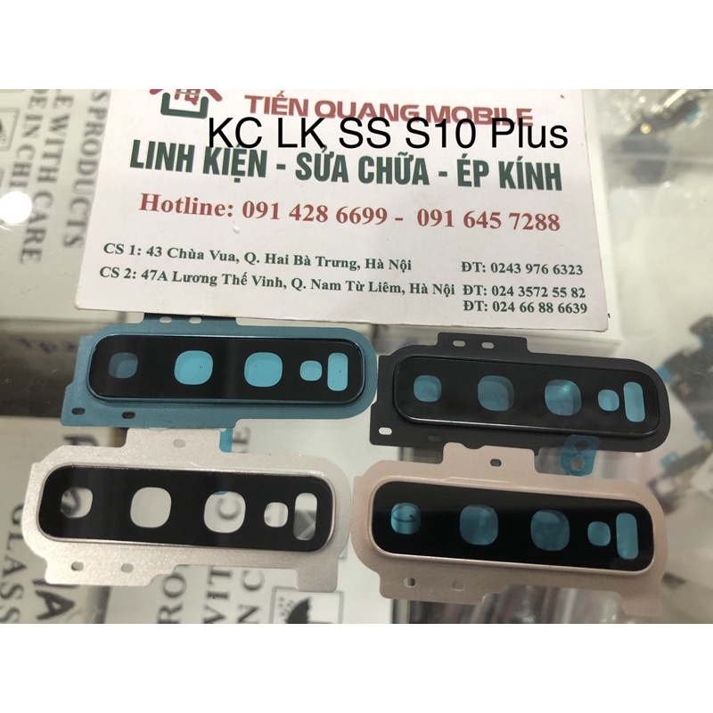Mặt kính camera sau Samsung S10 Plus