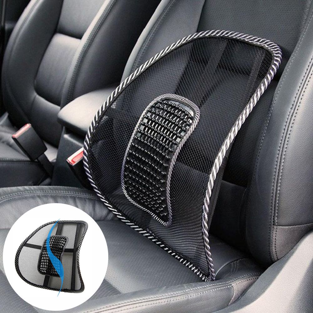 Đệm Lưới Tựa Lưng Mát Xa Lót Ghế Ngồi Xe Hơi/Văn Phòng Kích Thước 40*40cm