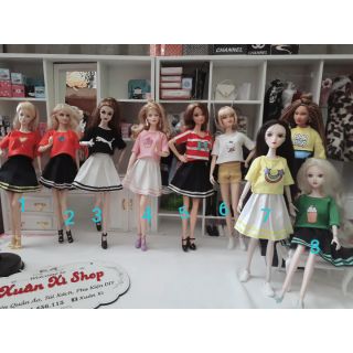 sét đồ búp bê cho khách