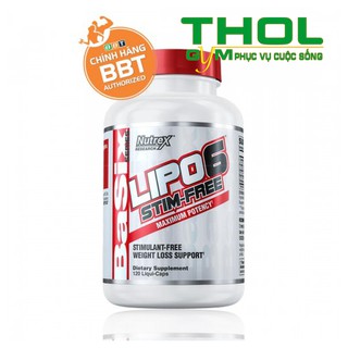 LIPO 6 Stim-Free Đốt Mỡ Giảm Cân An Toàn