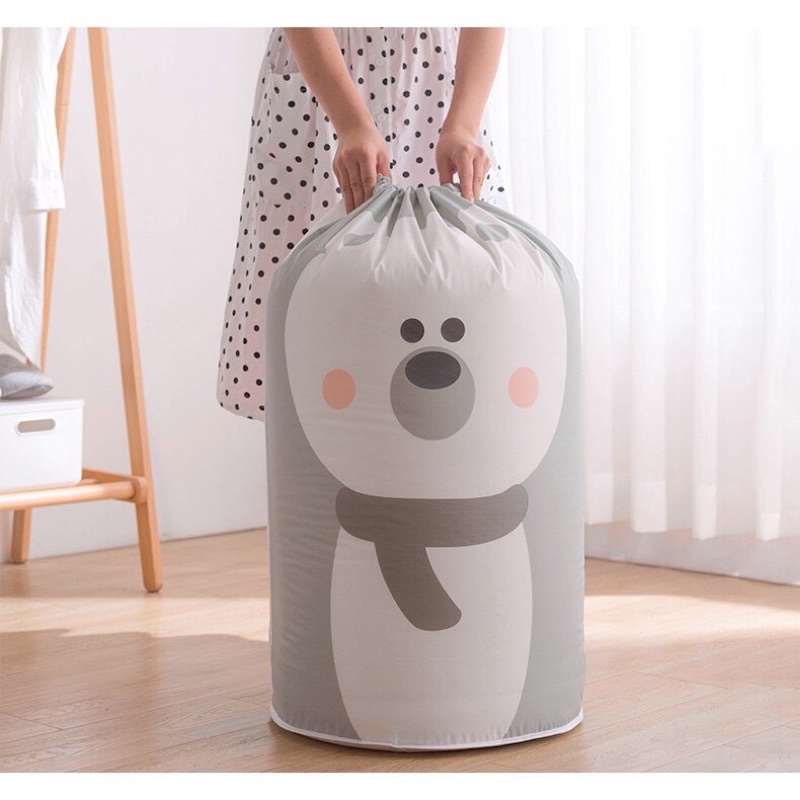 Túi dây rút chuyên dụng đựng chăn mền quần áo chống bụi/chống thấm nước