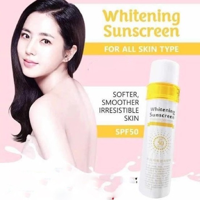 Xịt Chống Nắng Hàn Quốc Whitening Sunscreen 150ml