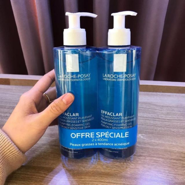 Sữa rửa mặt La Roche Possay cho da mụn của Pháp 400ml | BigBuy360 - bigbuy360.vn