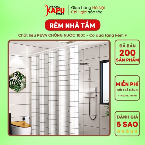 Rèm cửa sổ, rèm nhà tắm chống nước các loại - Phụ Kiện Cửa KAPU