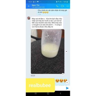 máy hút sữa điện đôi real bubee