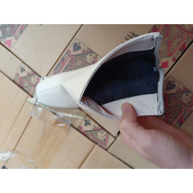 Boot Nữ Cổ Ngắn Chất Da Gót Vuông Gân Móc Khoá Sau - 8257 móc tròn | BigBuy360 - bigbuy360.vn