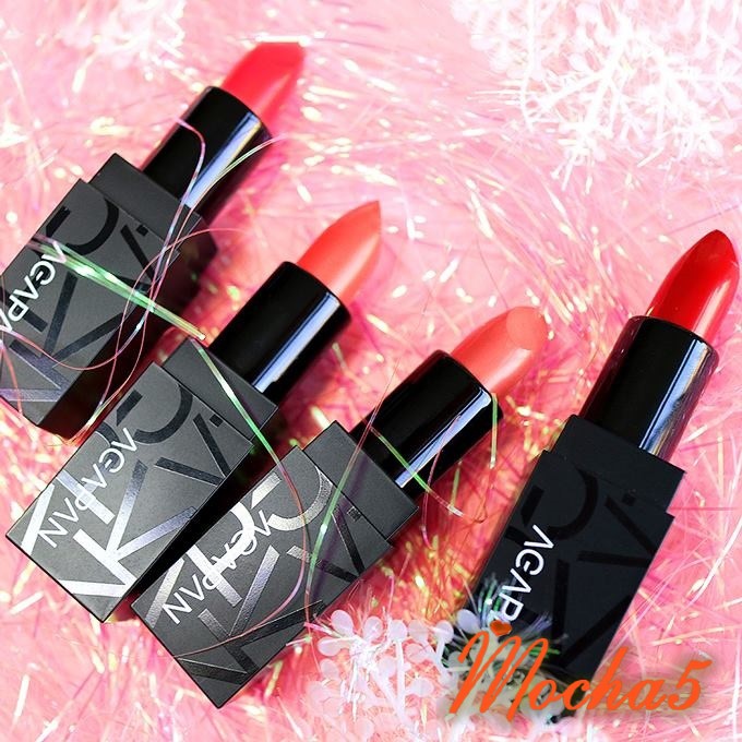 Son thỏi lì Agapan Pit A Pat Matte Lipstick 01-13 đủ màu lên chuẩn màu và mịn môi